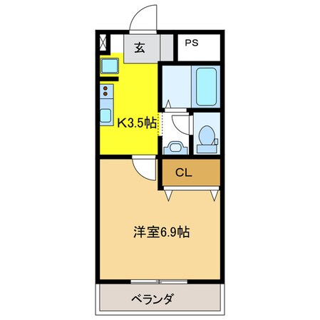 ロイヤルスクエアの物件間取画像